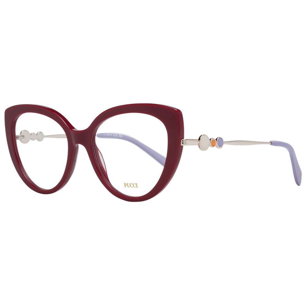 Emilio Pucci Red Women Optical Frames - ACCEXO