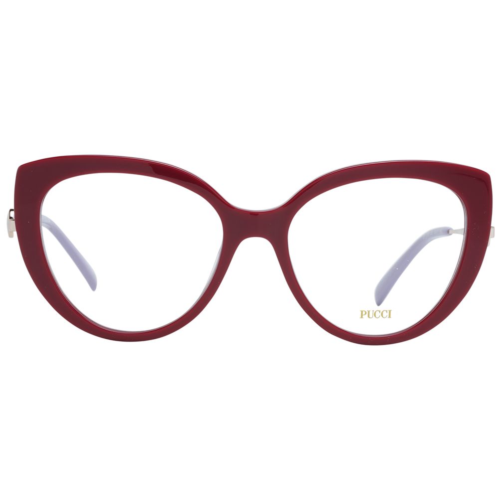Emilio Pucci Red Women Optical Frames - ACCEXO