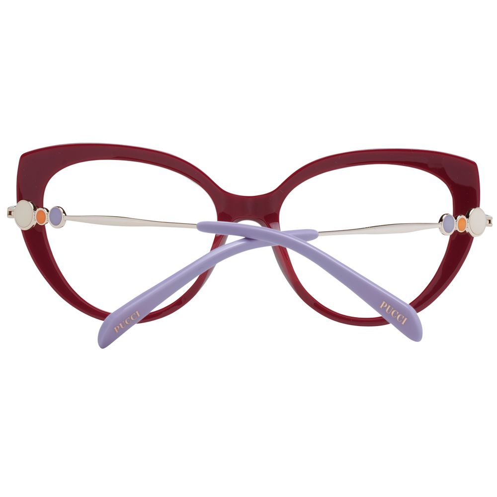 Emilio Pucci Red Women Optical Frames - ACCEXO