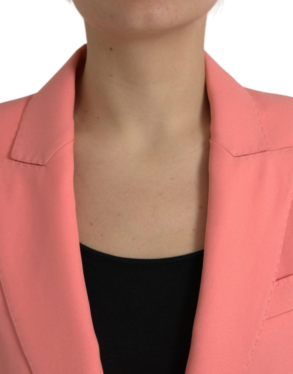 Dolce & Gabbana Chic Pink Peak Lapel Blazer - ACCEXO
