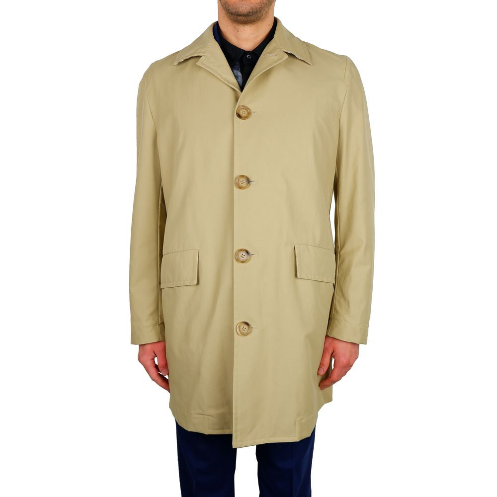 Aquascutum Classic Beige Trench Coat - Timeless Elegance - ACCEXO