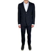 Aquascutum Blue Wool Men's Suit - ACCEXO