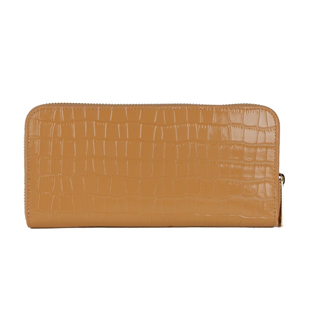 Baldinini Trend Elegant Croco Print Leather Wallet - ACCEXO