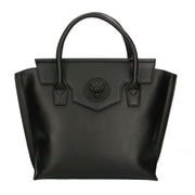 Plein Sport Elegant Black Magnetic Handbag - ACCEXO