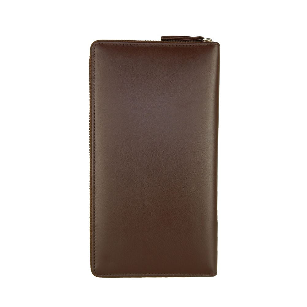 Cavalli Class Sophisticated Brown Leather Wallet - ACCEXO