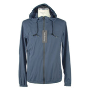 Emilio Romanelli Blue Synthetic Men's Jacket - ACCEXO