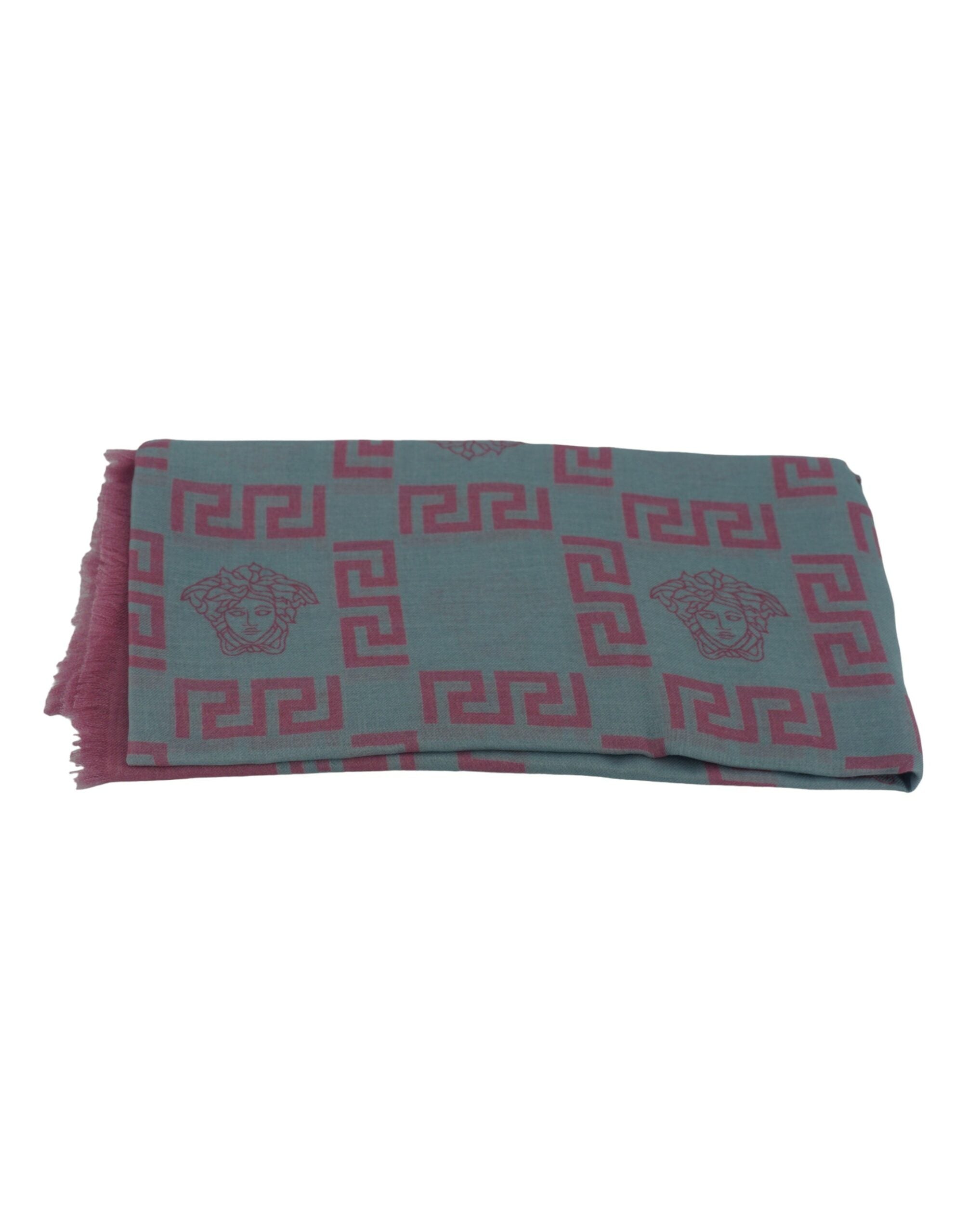 Versace Light Pink MD and Cashmare Medusa Scarf - ACCEXO
