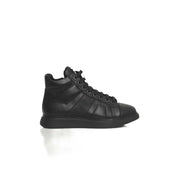 Cerruti 1881 Black Leather Women Sneaker - ACCEXO