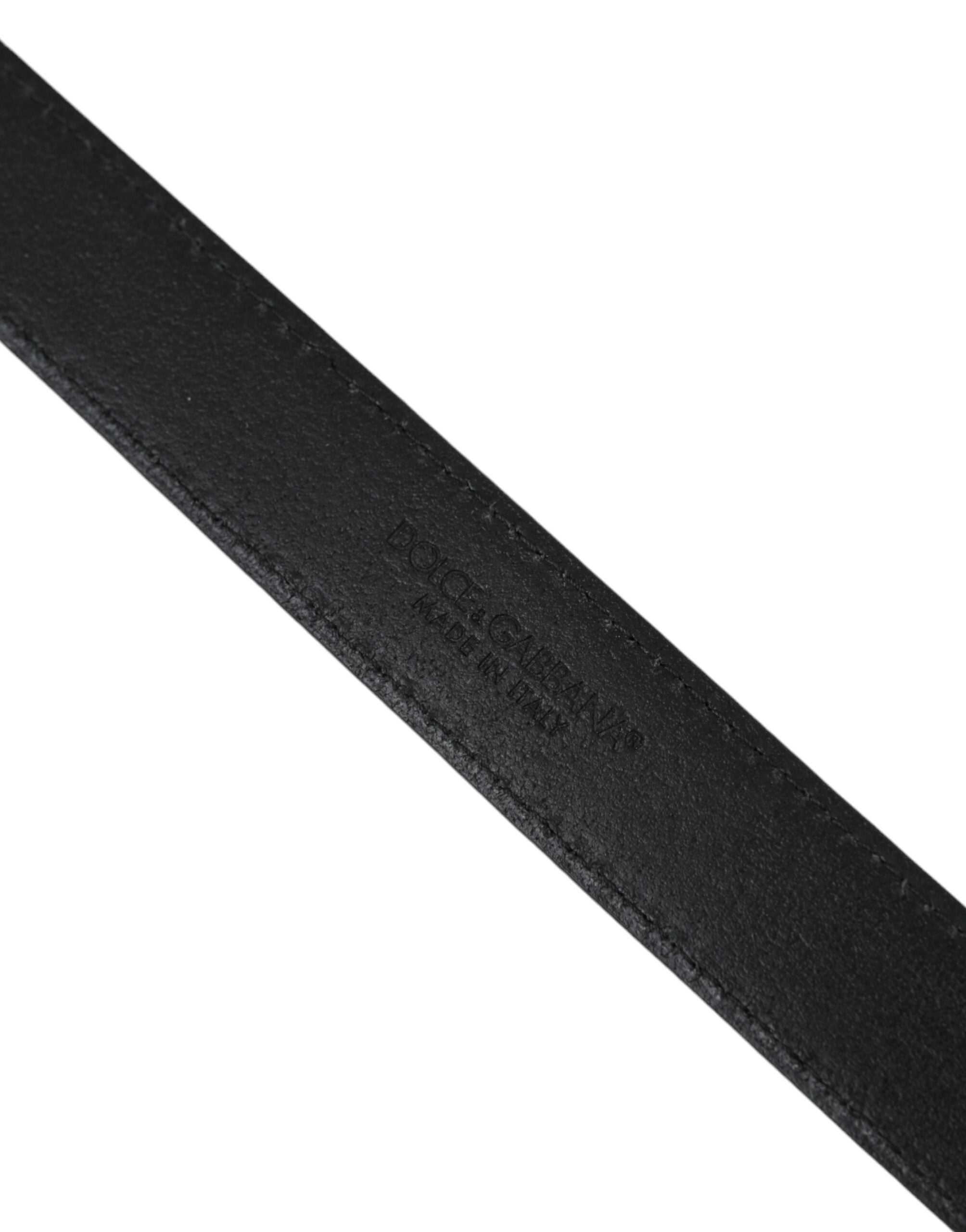 Dolce & Gabbana Beige Suede Leather Silver Buckle Belt Men - ACCEXO