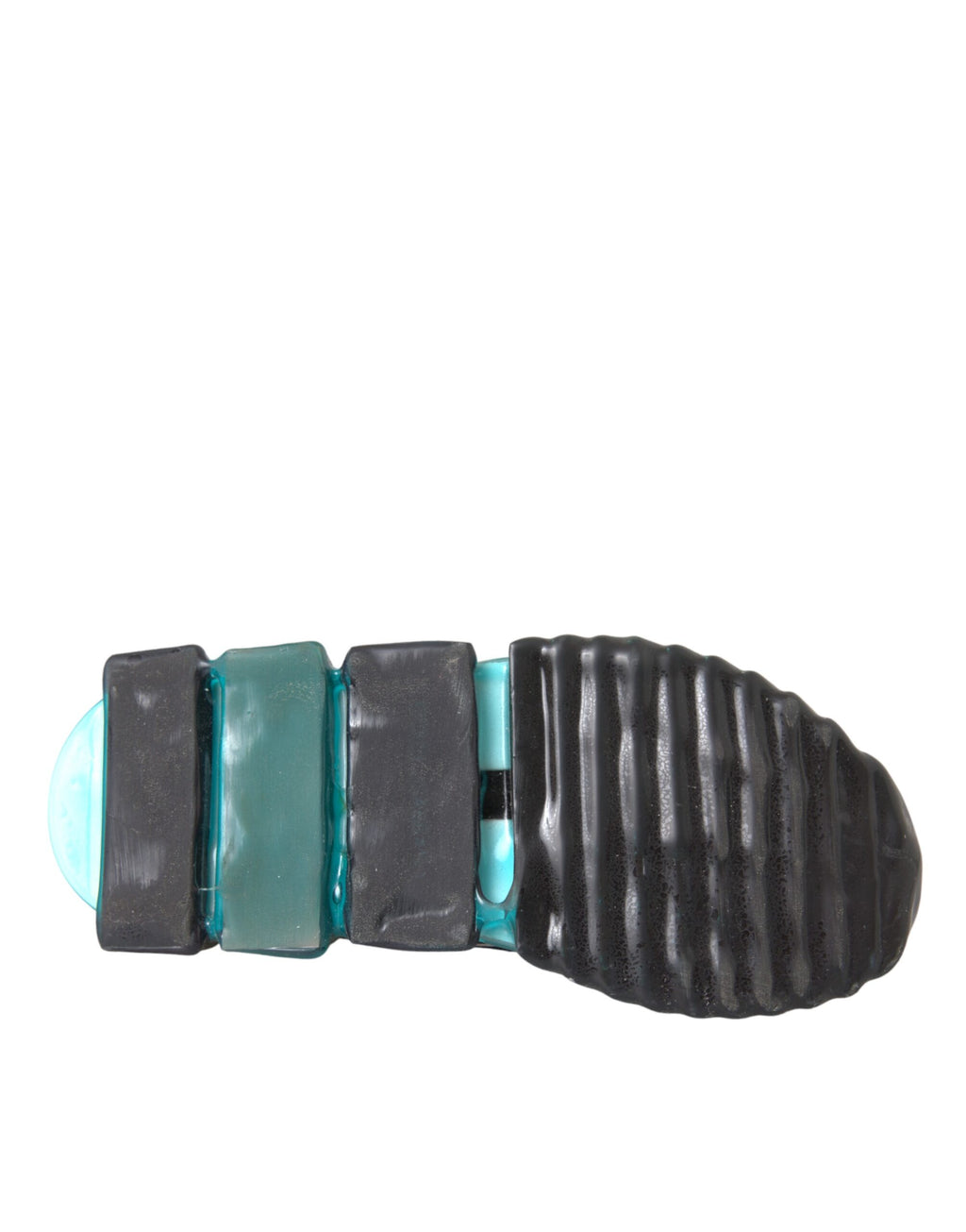 Dolce & Gabbana Black White Blue Slip On Sorrento Sneakers Shoes - ACCEXO