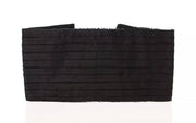Dolce & Gabbana Black Silk Womens Waist Cummerbund - ACCEXO