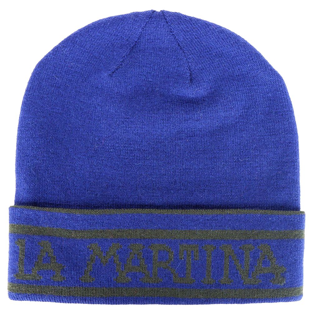 La Martina Blue Acrylic Hats & Cap - ACCEXO