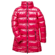 Refrigiwear Fuchsia Shimmer Long Down Jacket - ACCEXO