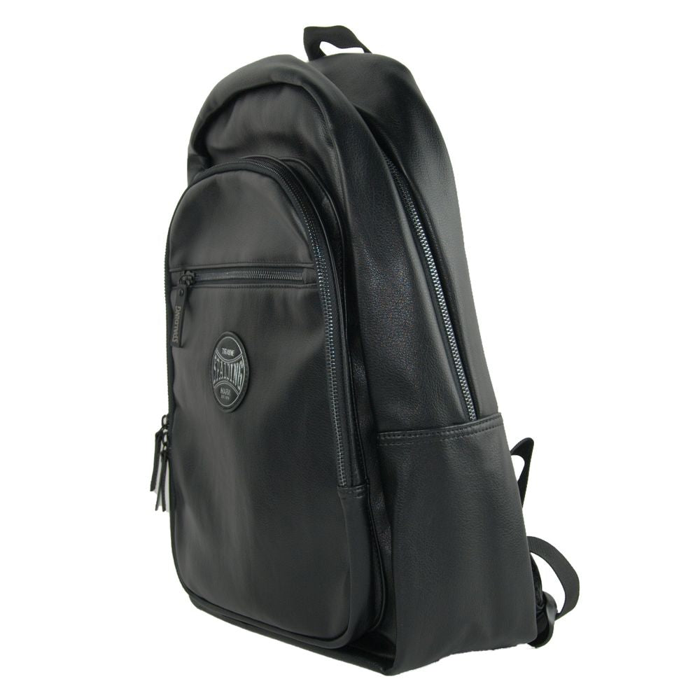 A.G. Spalding & Bros Black Polyethylene Men Backpack - ACCEXO