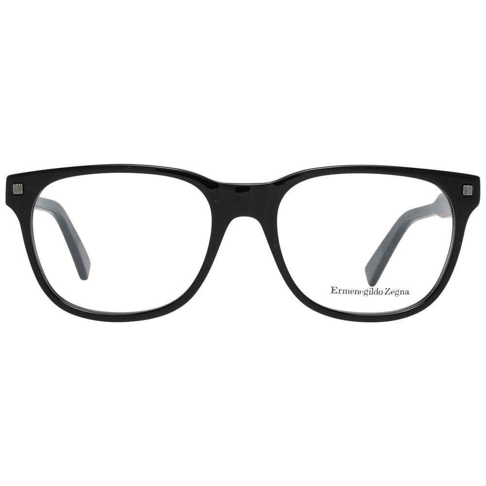 Ermenegildo Zegna Black Men Optical Frames - ACCEXO