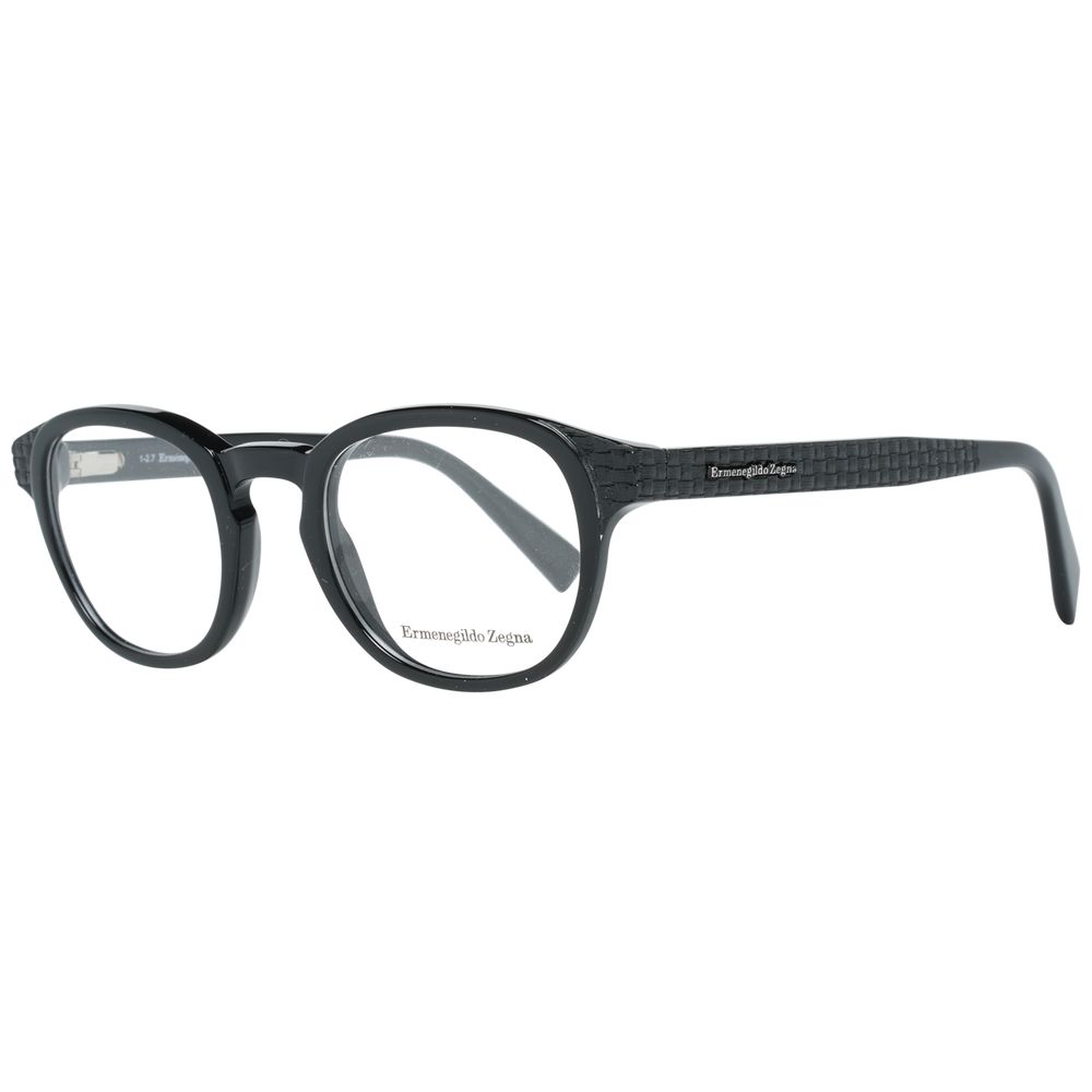 Ermenegildo Zegna Black Men Optical Frames - ACCEXO