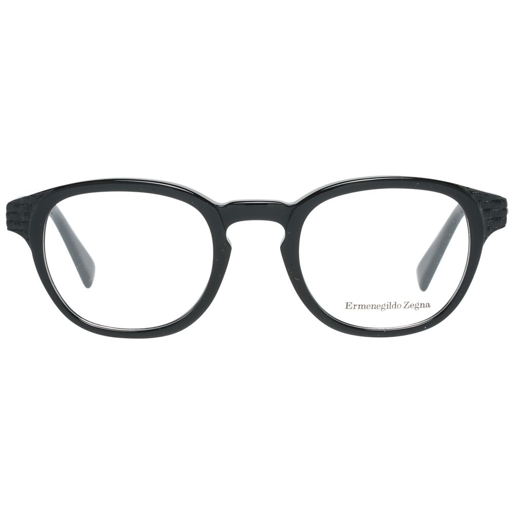 Ermenegildo Zegna Black Men Optical Frames - ACCEXO