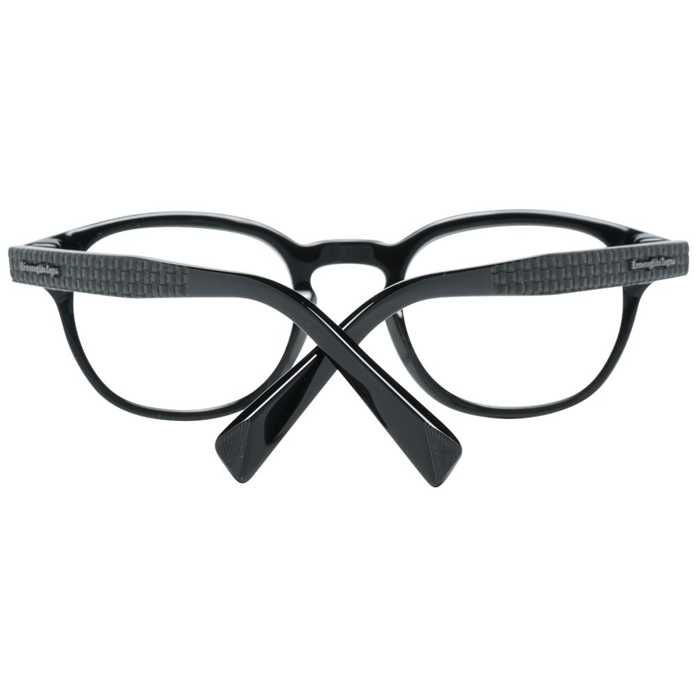 Ermenegildo Zegna Black Men Optical Frames - ACCEXO