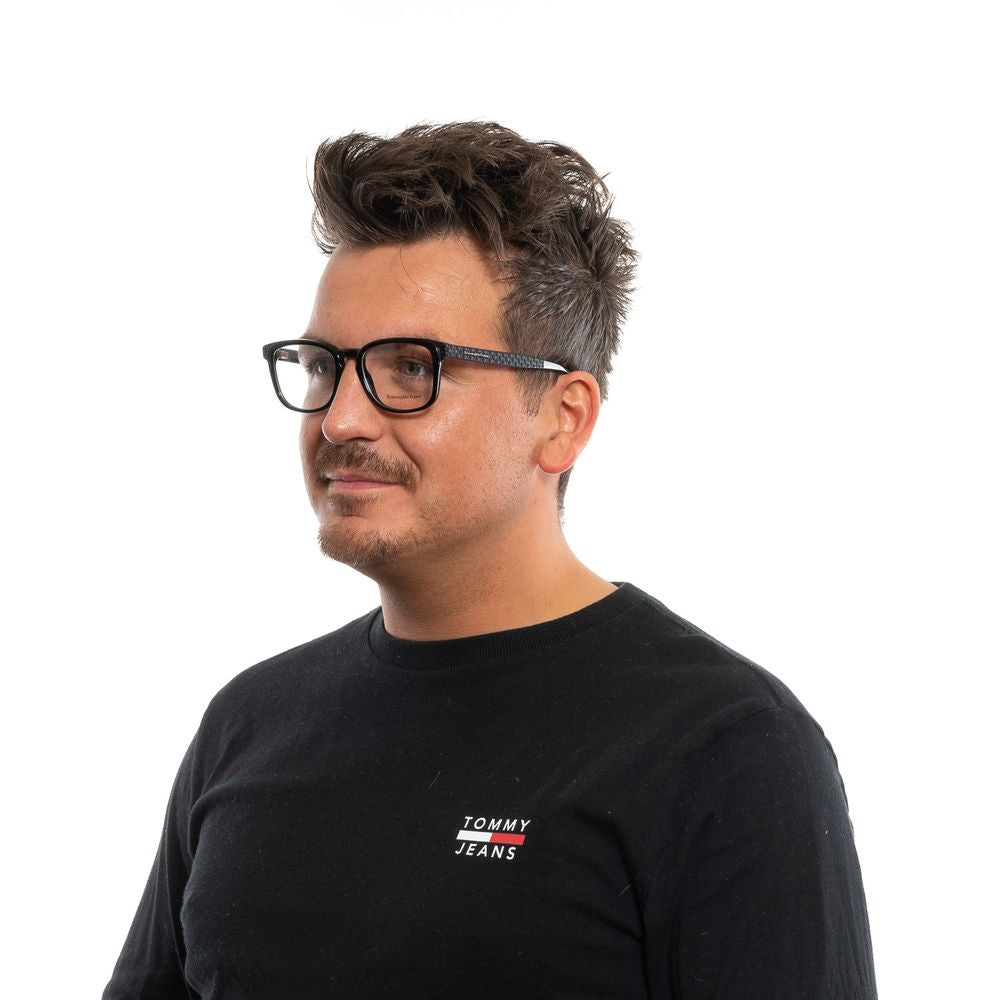 Ermenegildo Zegna Black Men Optical Frames - ACCEXO