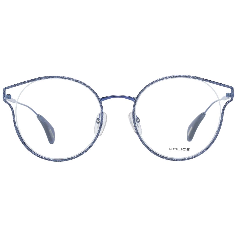 Police Blue Women Glasses Frame