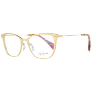 Yohji Yamamoto Gold Women Optical Frames - ACCEXO