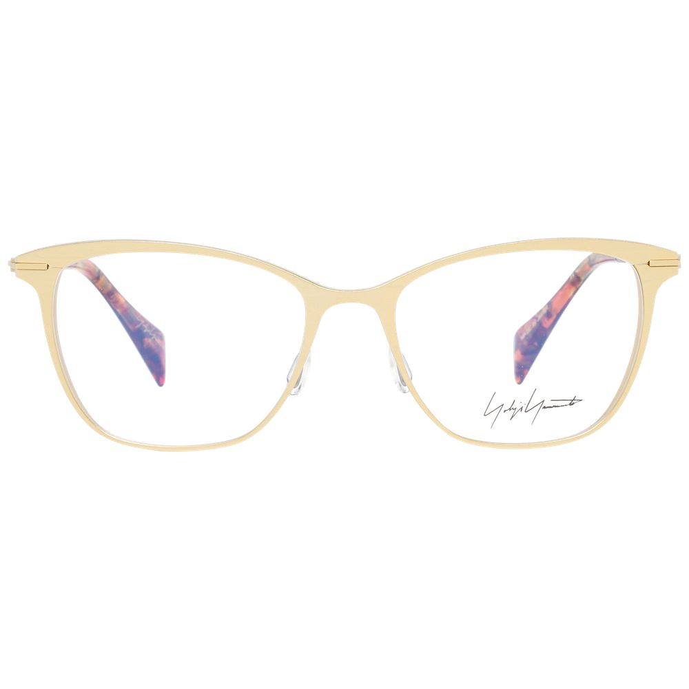 Yohji Yamamoto Gold Women Optical Frames - ACCEXO