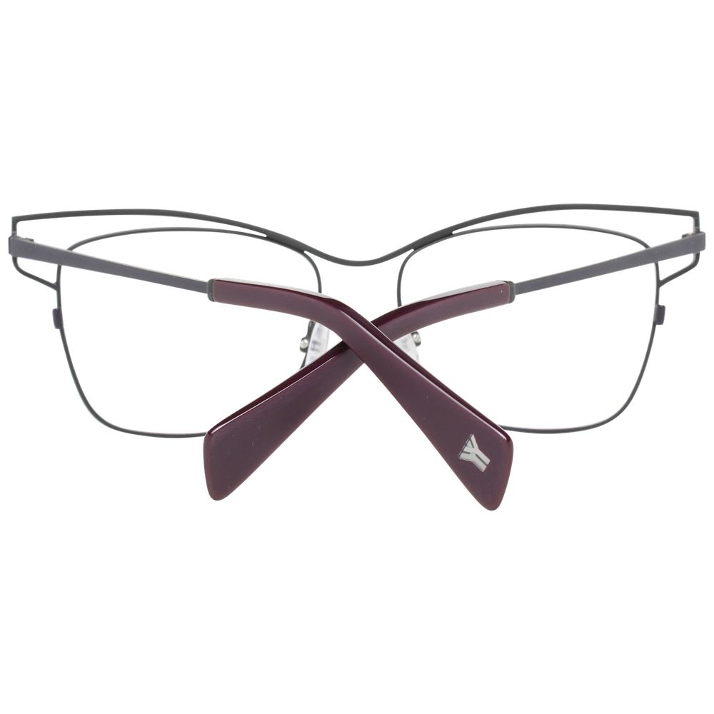 Yohji Yamamoto Gray Women Optical Frames - ACCEXO
