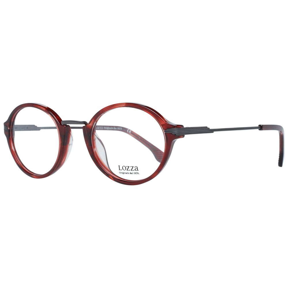 Lozza Burgundy Unisex Optical Frames - ACCEXO