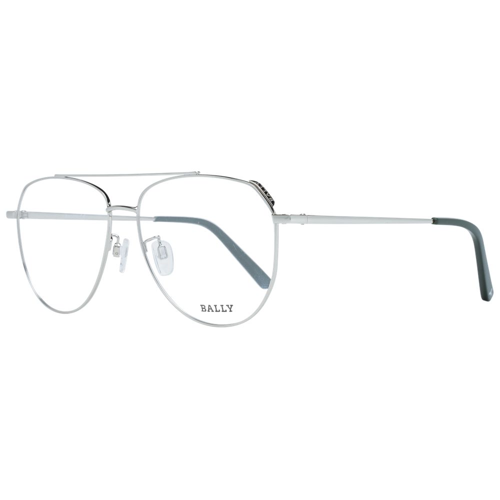 Bally Silver Unisex Optical Frames - ACCEXO