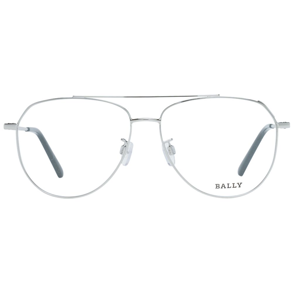 Bally Silver Unisex Optical Frames - ACCEXO