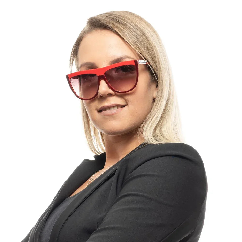 Emilio Pucci Burgundy Plastic Sunglasses - Zachava