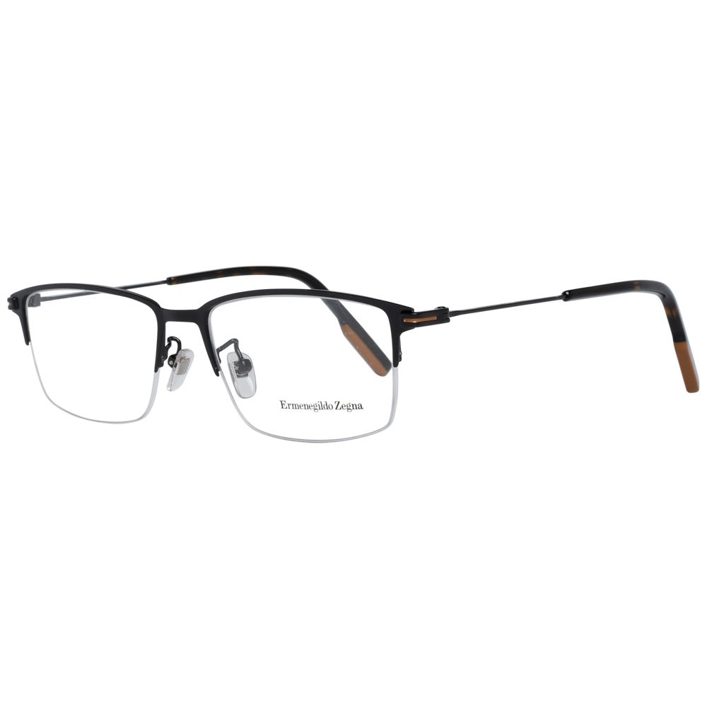 Ermenegildo Zegna Black Men Optical Frames - ACCEXO