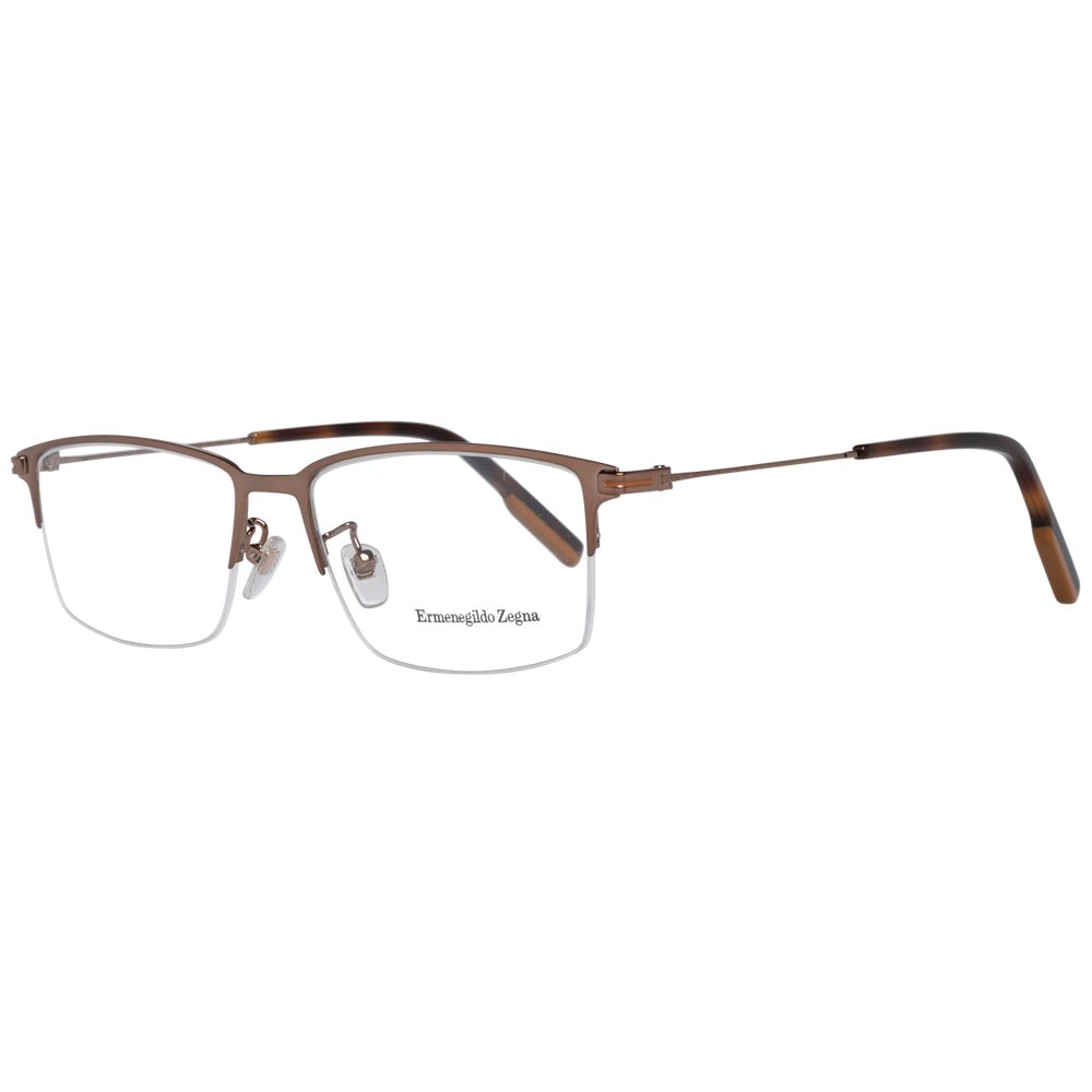 Ermenegildo Zegna Bronze Men Optical Frames - ACCEXO