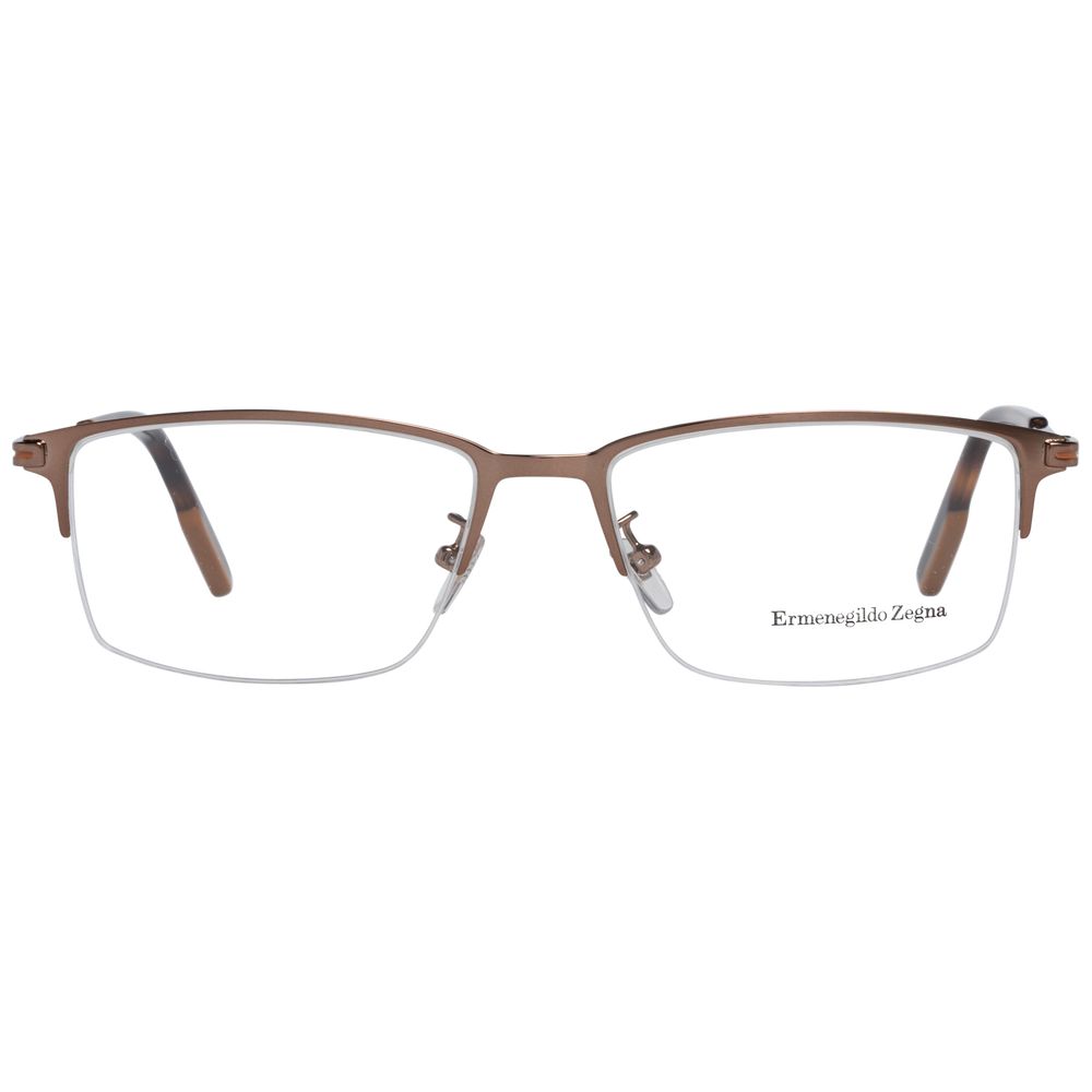 Ermenegildo Zegna Bronze Men Optical Frames - ACCEXO