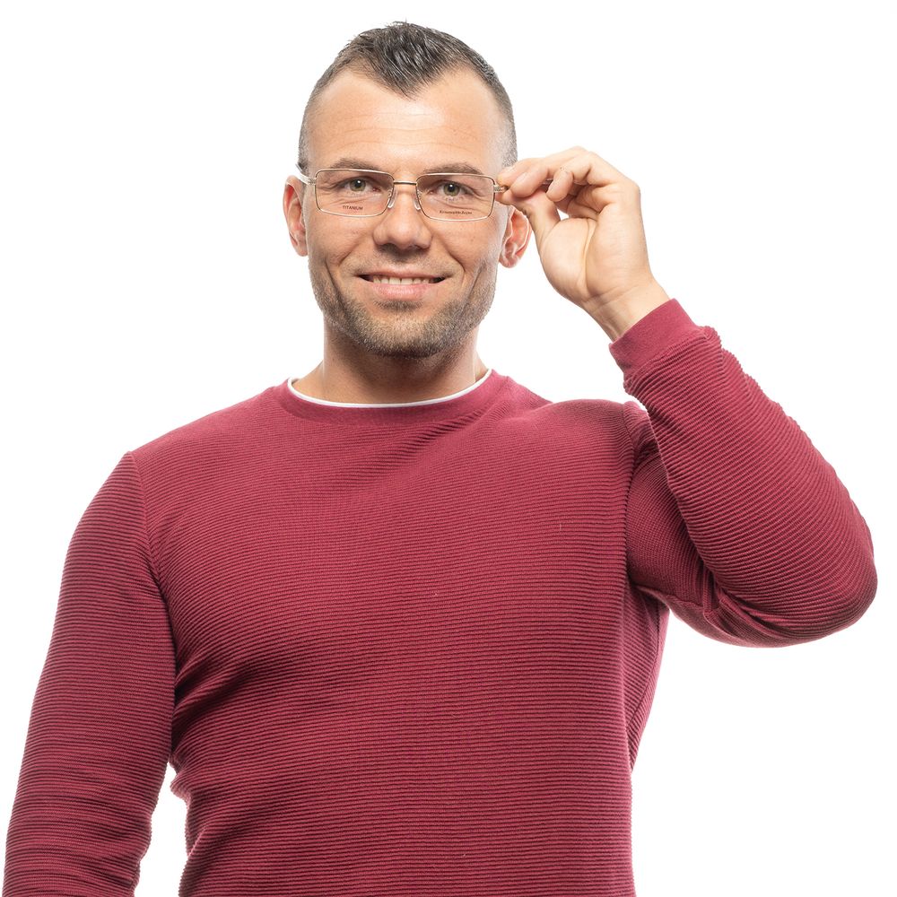 Ermenegildo Zegna Gold Men Optical Frames - ACCEXO