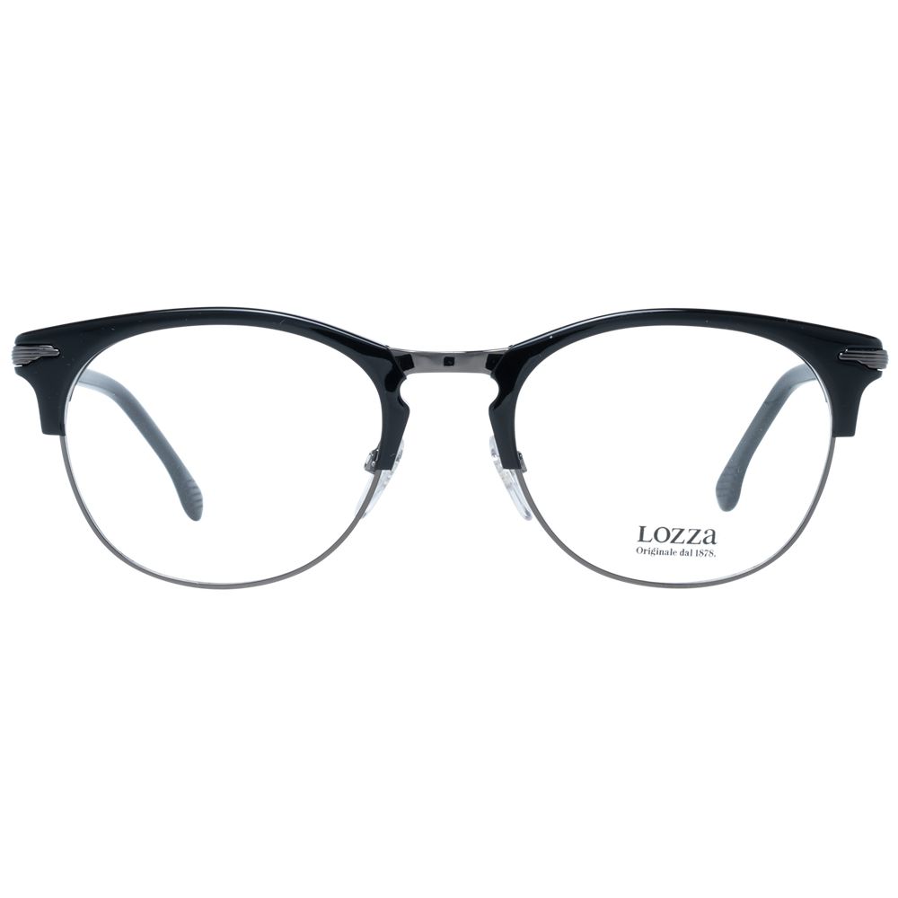 Lozza Black Unisex Optical Frames - ACCEXO