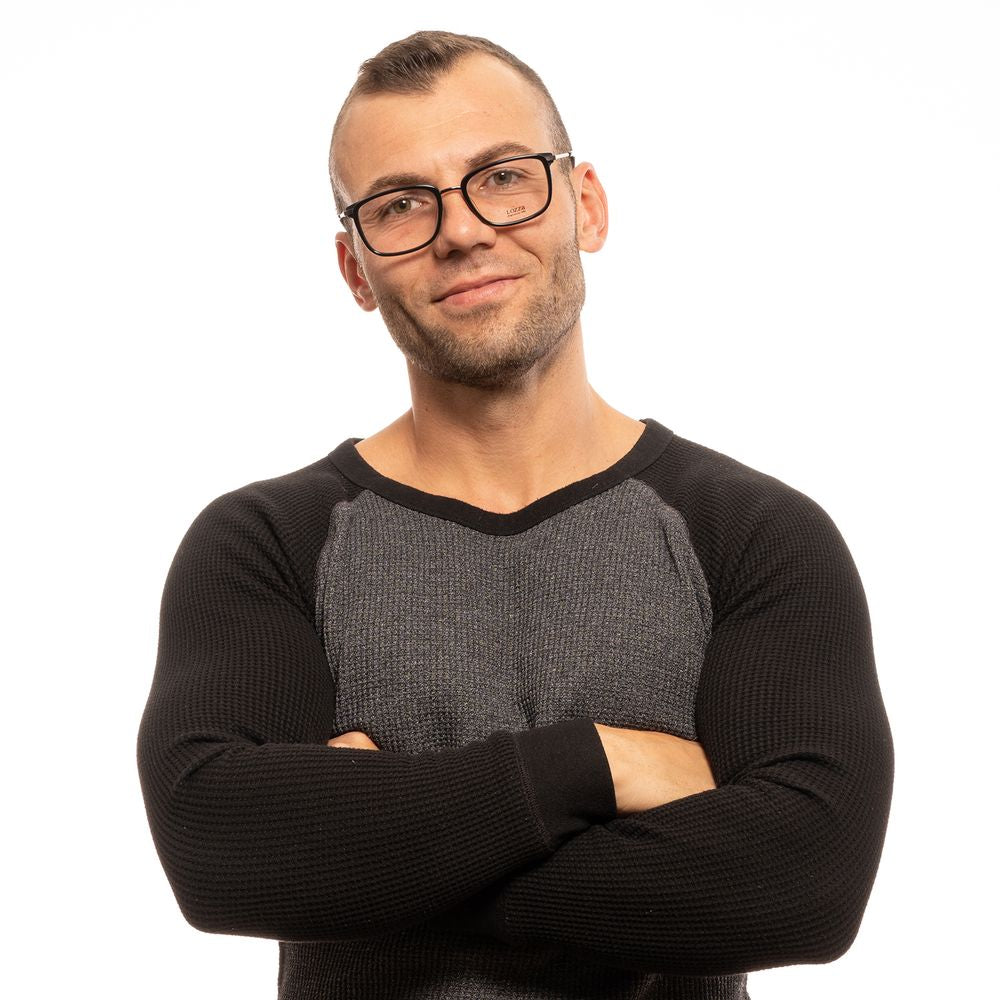 Lozza Black Men Optical Frames - ACCEXO