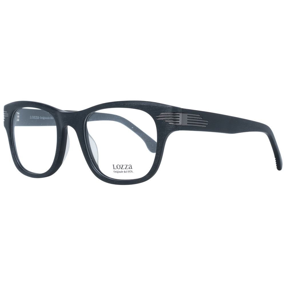 Lozza Black Unisex Optical Frames - ACCEXO
