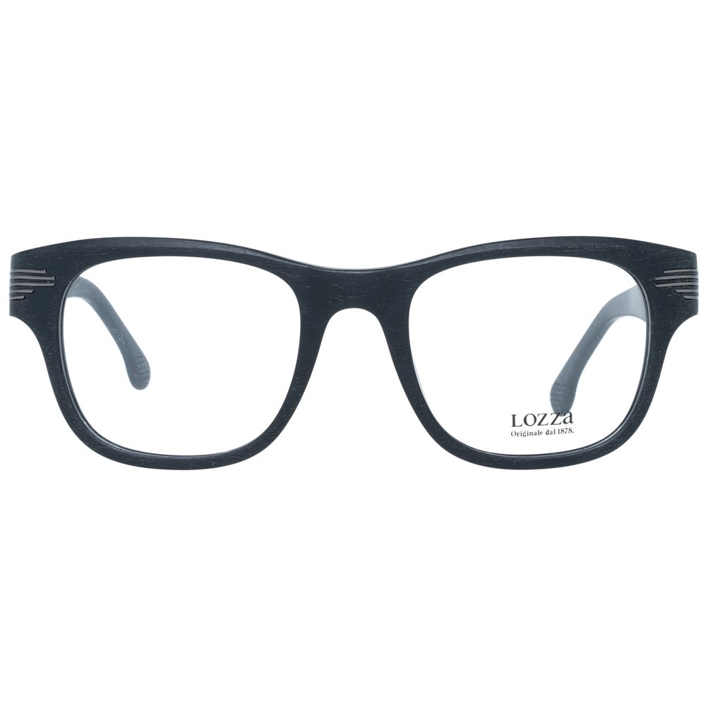 Lozza Black Unisex Optical Frames - ACCEXO