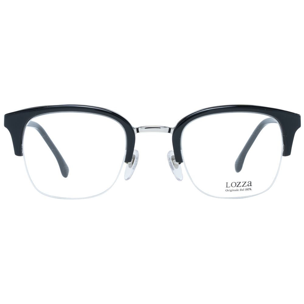 Lozza Black Unisex Optical Frames - ACCEXO