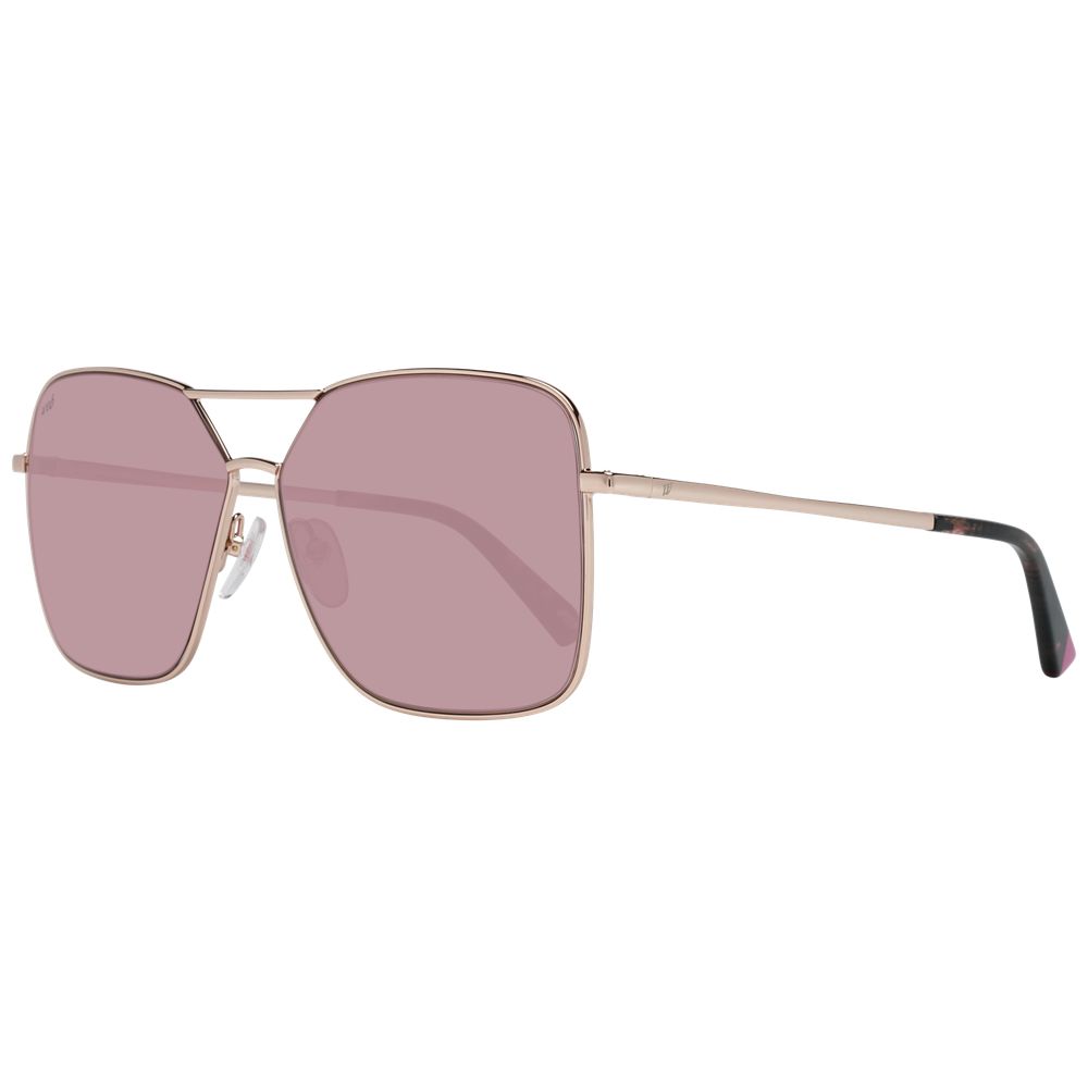 Web Rose Gold Women Sunglasses - ACCEXO