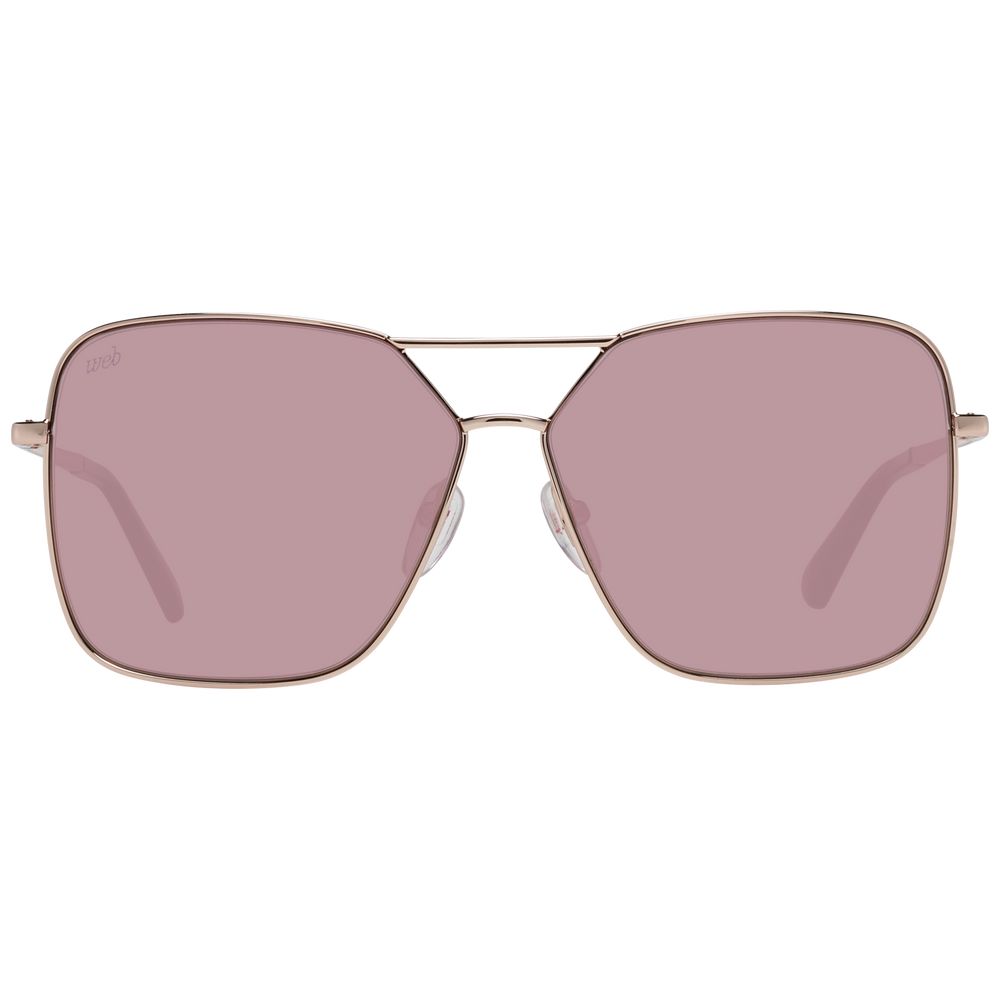 Web Rose Gold Women Sunglasses - ACCEXO