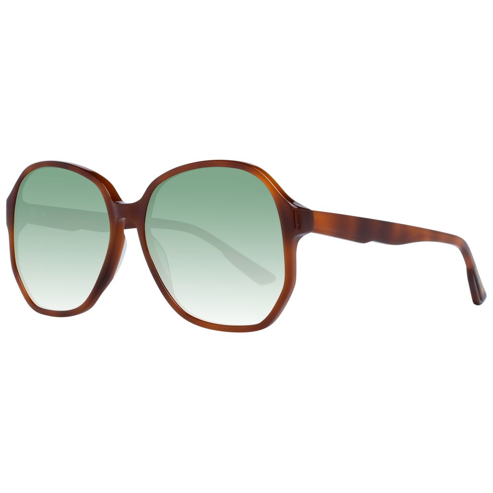Scotch & Soda Women's Butterfly Sunglasses – Brown Acetate