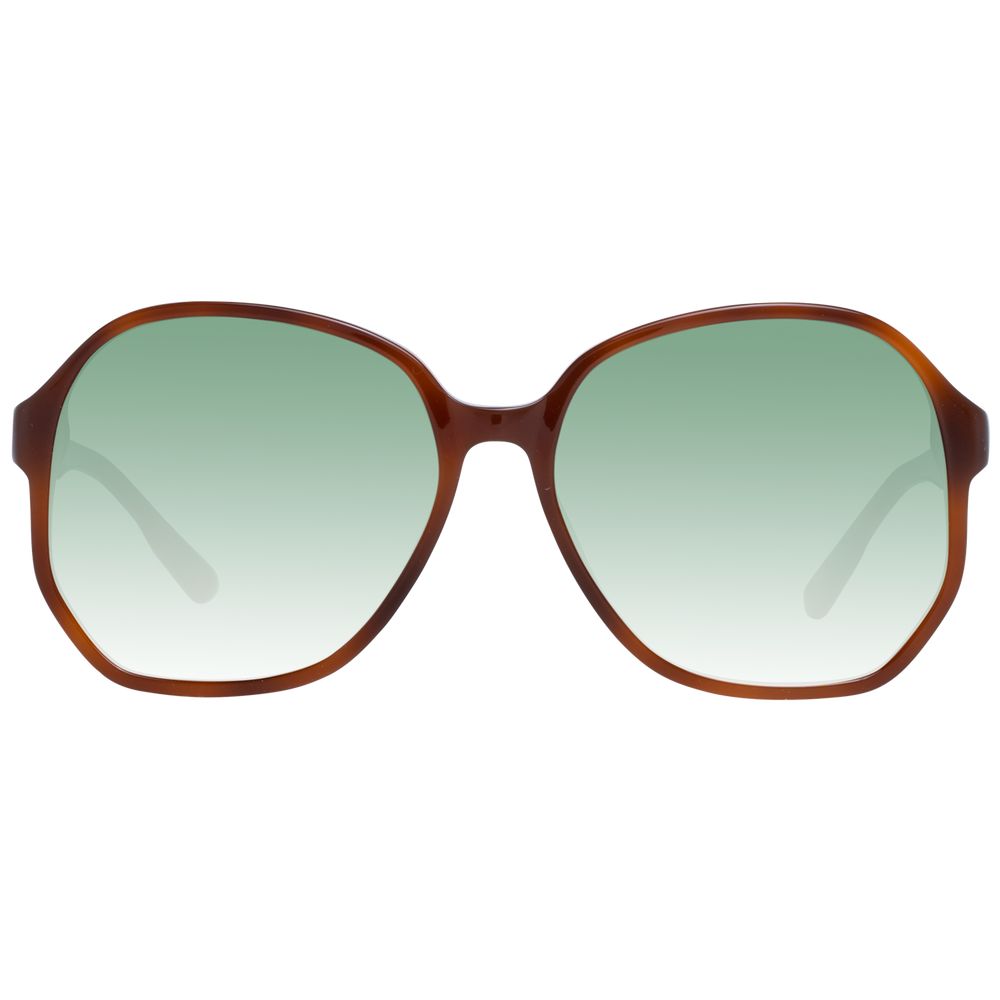 Scotch & Soda Women's Butterfly Sunglasses – Brown Acetate