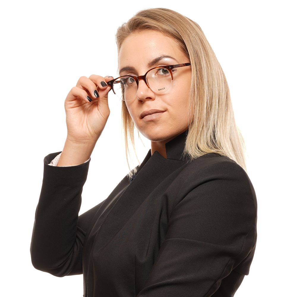 Bally Brown Unisex Optical Frames - ACCEXO