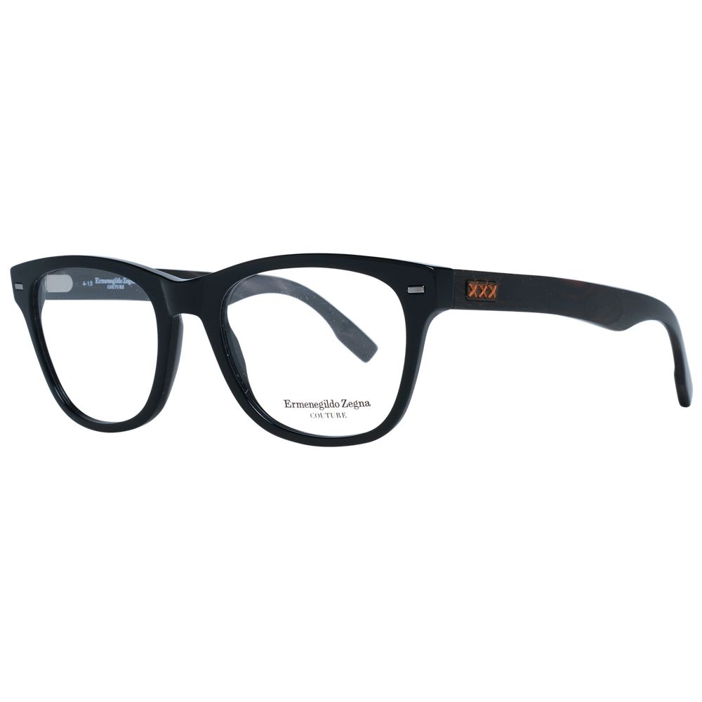 Ermenegildo Zegna Black Men Optical Frames - ACCEXO