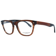 Ermenegildo Zegna Brown Men Optical Frames - ACCEXO