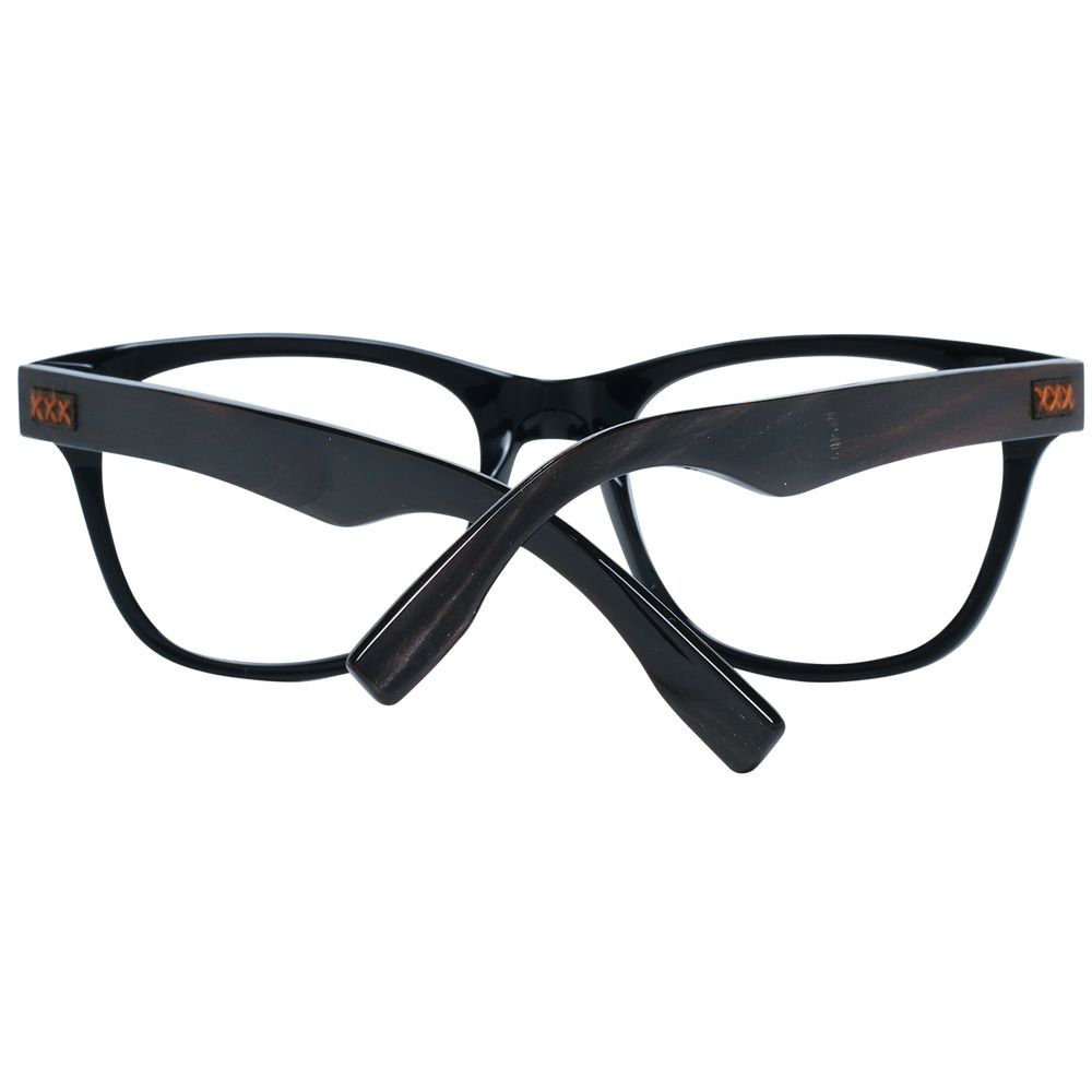 Ermenegildo Zegna Black Men Optical Frames - ACCEXO