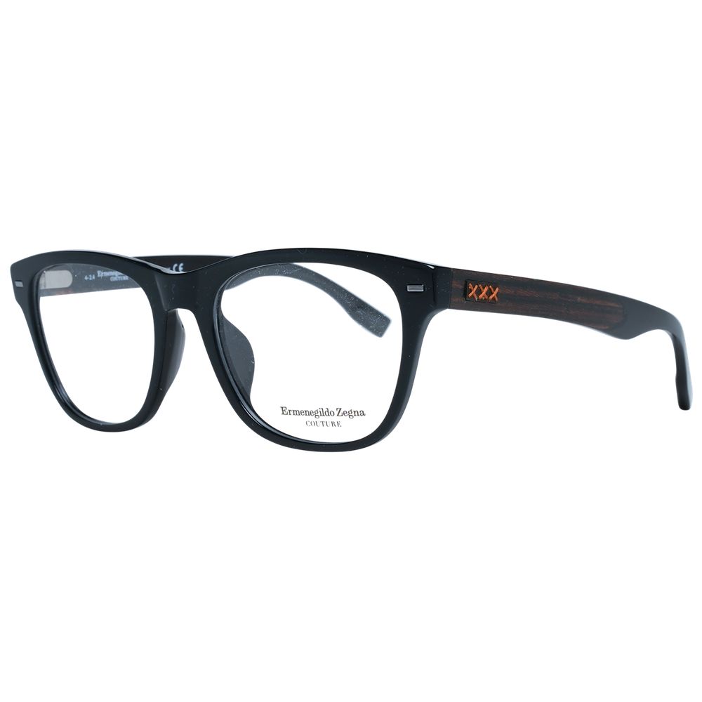 Ermenegildo Zegna Black Men Optical Frames - ACCEXO