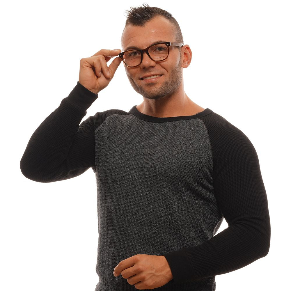 Ermenegildo Zegna Brown Men Optical Frames - ACCEXO